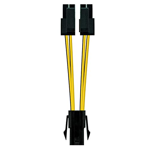 Nanocable 10.19.1401 - Netzkabel für Mikroprozessor 4pol/H-4+4pol/M, Buchse-Stecker, 15cms Nanocable 10.19.1401 - Netzkabel für Mikroprozessor 4pol/H-4+4pol/M, Buchse-Stecker, 15cms von NANOCABLE