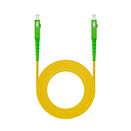 Nanocable 10.20.0030- Glasfaserkabel für SC/APC zu SC/APC Router Singlemode Simplex Singlemode LSZH, Gelb, 30 m Nanocable 10.20.0030- Glasfaserkabel für SC/APC zu SC/APC Router Singlemode Simplex Singlemode LSZH, Gelb, 30 m von NANOCABLE