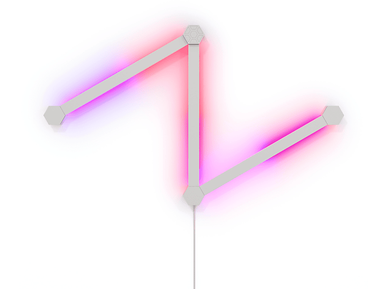 NANOLEAF Lines Expansion Pack - 3 PK Vernetzte Innenbeleuchtung multicolor, warmweiß, tageslichtweit von NANOLEAF