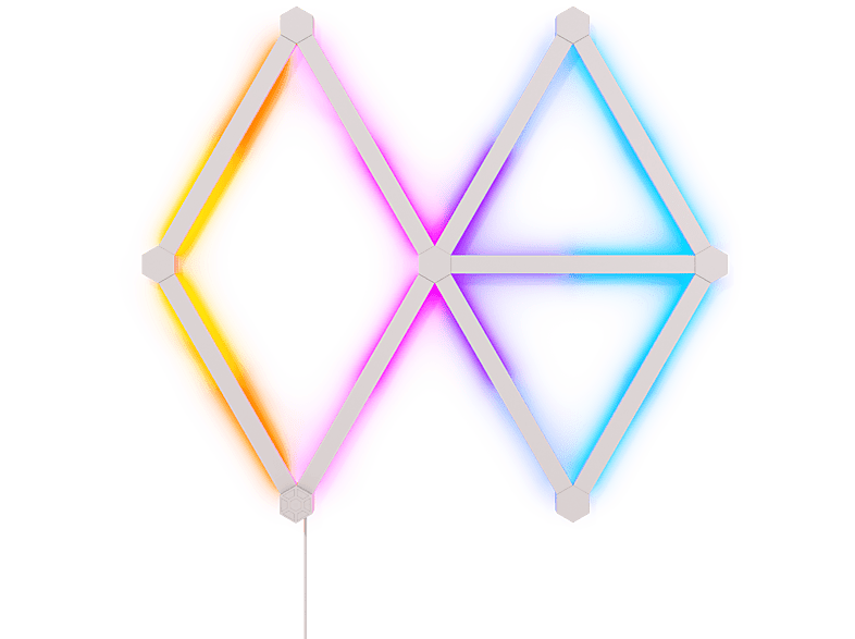 NANOLEAF Lines Starter Kit - 9 PK Vernetzte Innenbeleuchtung multicolor, warmweiß, tageslichtweit NANOLEAF Lines Starter Kit - 9 PK Vernetzte Innenbeleuchtung multicolor, warmweiß, tageslichtweit von NANOLEAF