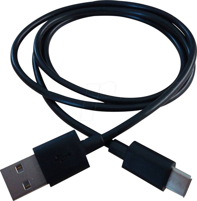 NANOXIA 344378 - Sync- & Ladekabel, USB 3.0 -> USB-C™, 1,0 m, schwarz von NANOXIA