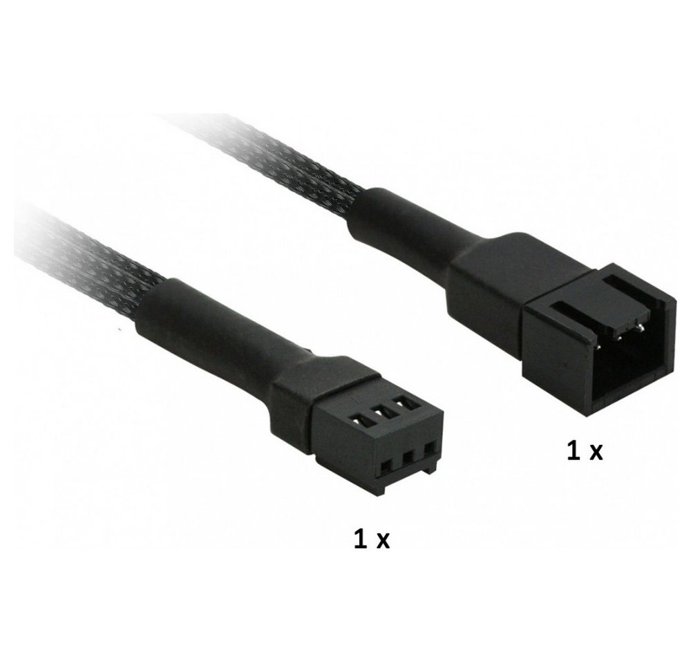 NANOXIA Nanoxia 3-Pin Verlängerung 0,3m Kabel Verlängerungskabel, 3-Pin, Hochwertige 3-Pin Verlängerung mit robuster Bauweise NANOXIA Nanoxia 3-Pin Verlängerung 0,3m Kabel Verlängerungskabel, 3-Pin, Hochwertige 3-Pin Verlängerung mit robuster Bauweise von NANOXIA