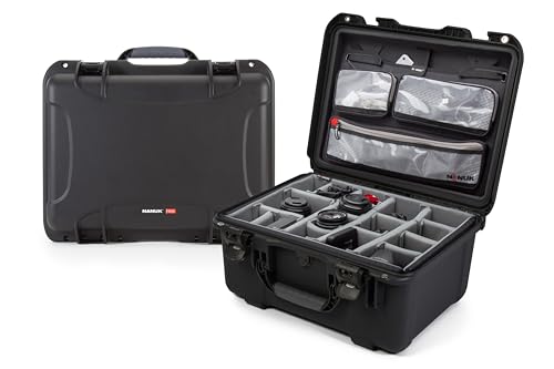 NANUK 933 Wasserdichter Hartschalenkoffer Mit Gepolsterten Trennwänden und Organizer für Deckel - Schwarz NANUK 933 Wasserdichter Hartschalenkoffer Mit Gepolsterten Trennwänden und Organizer für Deckel - Schwarz von NANUK
