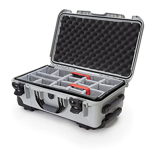 Nanuk 935 Wasserdichter Hartschalenkoffer Mit Gepolsterten Trennwänden - Silber von NANUK