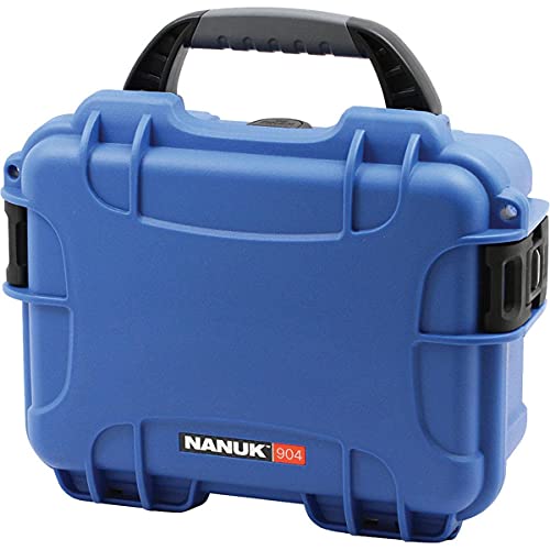 Nanuk 904 Wasserdichter Hartschalenkoffer Mit Plüschschaumeinlage - Blau von NANUK