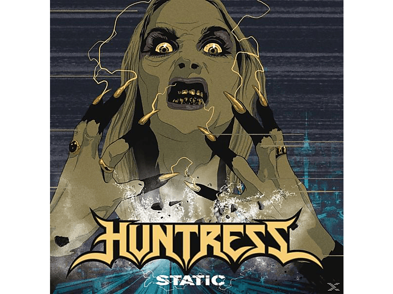 Huntress - Static (Ltd.First Edt.) (CD) von NAPALM REC-EISENERZ