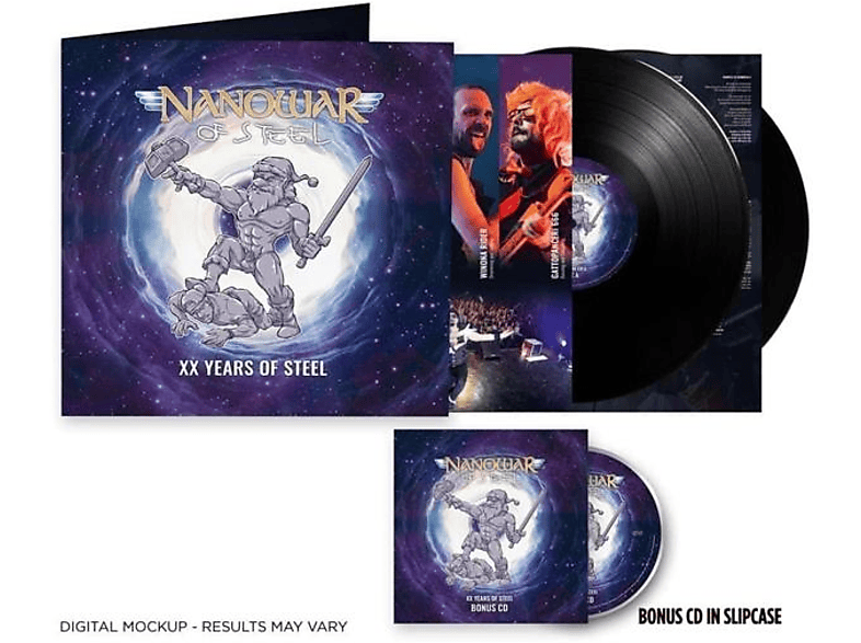 Nanowar Of Steel - XX Years of (LP + Bonus-CD) von NAPALM REC