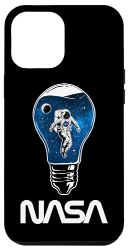 NASA Astronaut in der Glühbirne Weltraum Worm Logo Hülle für iPhone 12 Pro Max NASA Astronaut in der Glühbirne Weltraum Worm Logo Hülle für iPhone 12 Pro Max von NASA Glühbirne Weltraum Worm Logo