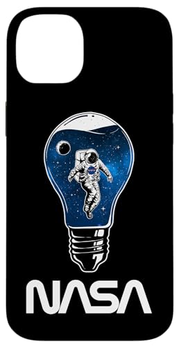 NASA Astronaut in der Glühbirne Weltraum Worm Logo Hülle für iPhone 14 Plus NASA Astronaut in der Glühbirne Weltraum Worm Logo Hülle für iPhone 14 Plus von NASA Glühbirne Weltraum Worm Logo
