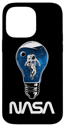 NASA Astronaut in der Glühbirne Weltraum Worm Logo Hülle für iPhone 14 Pro Max NASA Astronaut in der Glühbirne Weltraum Worm Logo Hülle für iPhone 14 Pro Max von NASA Glühbirne Weltraum Worm Logo