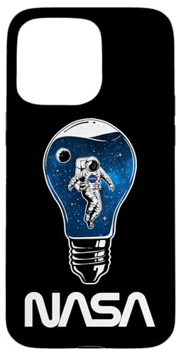 NASA Astronaut in der Glühbirne Weltraum Worm Logo Hülle für iPhone 15 Pro Max NASA Astronaut in der Glühbirne Weltraum Worm Logo Hülle für iPhone 15 Pro Max von NASA Glühbirne Weltraum Worm Logo
