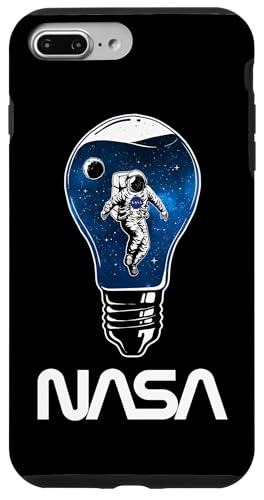 NASA Astronaut in der Glühbirne Weltraum Worm Logo Hülle für iPhone 7 Plus/8 Plus NASA Astronaut in der Glühbirne Weltraum Worm Logo Hülle für iPhone 7 Plus/8 Plus von NASA Glühbirne Weltraum Worm Logo