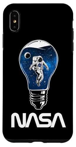 NASA Astronaut in der Glühbirne Weltraum Worm Logo Hülle für iPhone XS Max NASA Astronaut in der Glühbirne Weltraum Worm Logo Hülle für iPhone XS Max von NASA Glühbirne Weltraum Worm Logo