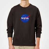 NASA Logo Insignia Sweatshirt - Schwarz - L von NASA