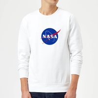 NASA Logo Insignia Sweatshirt - Weiß - L von NASA