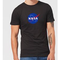 NASA Logo Insignia T-Shirt - Schwarz - L von NASA