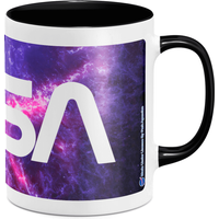 NASA Nebula Mug - White/Black von NASA
