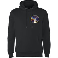 NASA Vintage Rainbow Shuttle Hoodie - Schwarz - XXL von NASA