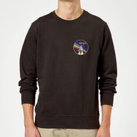 NASA Vintage Rainbow Shuttle Sweatshirt - Schwarz - S von NASA