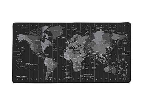 NATEC Office Mouse Pad - Time Zone Map 800 X 400 von NATEC
