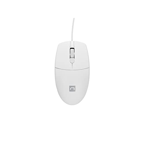 Natec Ruff Mouse 2 Weiß von NATEC