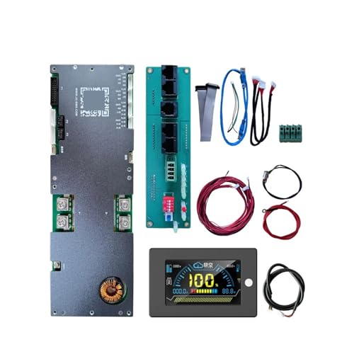 BMS JK-PB1A16S10P mit 4,3 Zoll LCD Smart Inverter, 8S 16S 24V 48V 100A Energiespeicher for LiFePO4 Li-Ion LTO BMS JK-PB1A16S10P mit 4,3 Zoll LCD Smart Inverter, 8S 16S 24V 48V 100A Energiespeicher for LiFePO4 Li-Ion LTO von NATEPLALFC