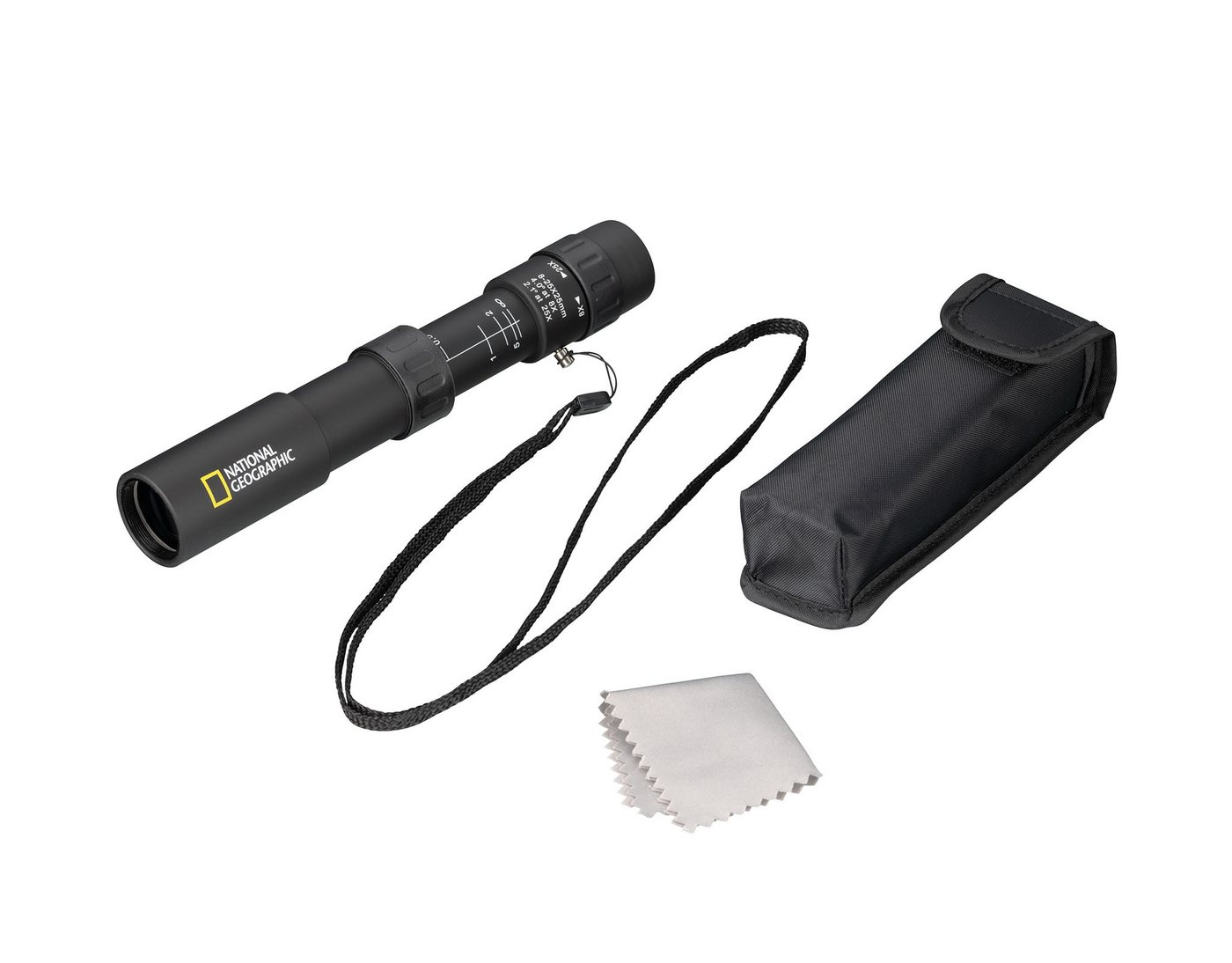 NATIONAL GEOGRAPHIC National Geographic Camping Monokular Fernglas Zoom 8-25x25 schwarz Monokular NATIONAL GEOGRAPHIC National Geographic Camping Monokular Fernglas Zoom 8-25x25 schwarz Monokular von NATIONAL GEOGRAPHIC