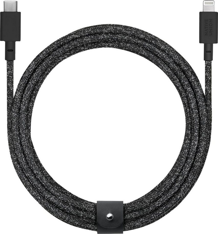 NATIVE UNION Gürtelkabel XL (USB-C zu Lightning) Smartphone-Kabel, Lightning, USB-C (300 cm) von NATIVE UNION