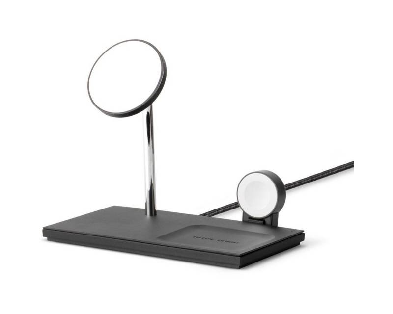 NATIVE UNION Snap Magnetic 3-in-1 Magsafe Charger Black Induktions-Ladegerät von NATIVE UNION