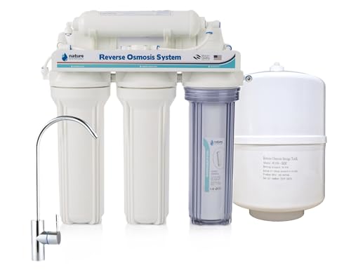 NATURE WATER PROFESSIONALS Umkehrosmoseanlagen - Osmose-Set mit 5 Stufen, Fassungsvermögen 6 l, inkl. 75 GPD-Membran, Wassertank und Filter NATURE WATER PROFESSIONALS Umkehrosmoseanlagen - Osmose-Set mit 5 Stufen, Fassungsvermögen 6 l, inkl. 75 GPD-Membran, Wassertank und Filter von NATURE WATER PROFESSIONALS
