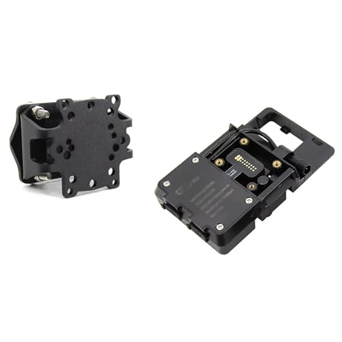 NATWEE Kompatibel Mit CRF 1000L Für Afrika Für Twin 2018 2019 2020 2021 Motorrad-Telefonständerhalter Smartphone-Telefon GPS-Navigationsplattenhalterung Motorrad GPS Halterung(Black C) von NATWEE