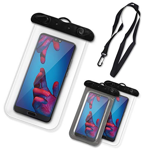 Handy Hülle kompatibel für Huawei Serie wasserdichte Schutzhülle Handytasche Wasserfest Case, Farben:Transparent, Smartphone:Huawei P30 Pro Handy Hülle kompatibel für Huawei Serie wasserdichte Schutzhülle Handytasche Wasserfest Case, Farben:Transparent, Smartphone:Huawei P30 Pro von NAUC