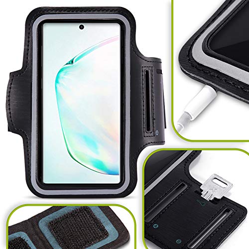 Handy Tasche kompatibel für Samsung Galaxy Note 10 Plus Schutzhülle Jogging Armcase Fitness Case Hülle Sportarmband Handy Tasche kompatibel für Samsung Galaxy Note 10 Plus Schutzhülle Jogging Armcase Fitness Case Hülle Sportarmband von NAUC