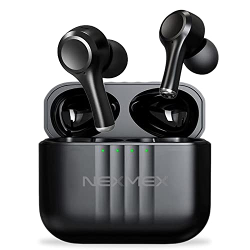 Kopfhörer Headset In-Ear Bluetooth 5.2 kabelloser kompatibel mit Gigaset GX6 GX4 ANC Noise Cancelling Ohrhörer Geräuschunterdrückung IPX5 Wasserdicht Berührungssteuerung Mikrofon Kopfhörer Headset In-Ear Bluetooth 5.2 kabelloser kompatibel mit Gigaset GX6 GX4 ANC Noise Cancelling Ohrhörer Geräuschunterdrückung IPX5 Wasserdicht Berührungssteuerung Mikrofon von NAUC