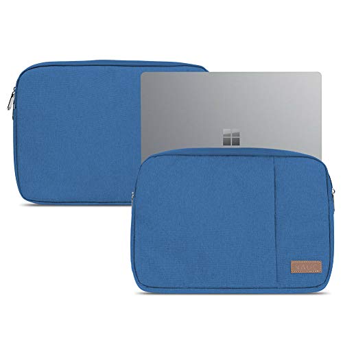 Laptoptasche kompatibel für Microsoft Surface Laptop Go 3 / Go 2 / Go Hülle Tasche Laptophülle 12,4 Zoll Cover Schutzhülle Schutz vor Kratzer und Stößen, Farbe:Blau von NAUC