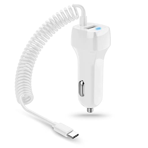 KFZ Ladegerät Dual Ladeadapter 3,1A dehnbares Ladekabel kompatibel mit Samsung Galaxy Z Flip Fold 6 5 4 3 2 S25 S24 S23 S22 S21 S20 FE Plus Ultra, Farbe:Weiss, Smartphone:Samsung Galaxy Z Flip 4 KFZ Ladegerät Dual Ladeadapter 3,1A dehnbares Ladekabel kompatibel mit Samsung Galaxy Z Flip Fold 6 5 4 3 2 S25 S24 S23 S22 S21 S20 FE Plus Ultra, Farbe:Weiss, Smartphone:Samsung Galaxy Z Flip 4 von NAUC