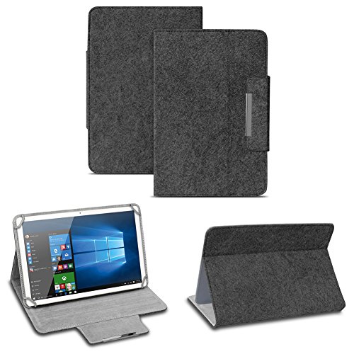 NAUC Filz Hülle für 9.7-10.1 Zoll Tablet Tasche Filz praktischer Standfunktion Schutztasche Stand Cover Schutz Case von NAUC