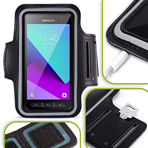 NAUC Handy Tasche kompatibel für Samsung Galaxy XCover 4 Sportarmband Jogging Armcase Fitness Case Hülle NAUC Handy Tasche kompatibel für Samsung Galaxy XCover 4 Sportarmband Jogging Armcase Fitness Case Hülle von NAUC