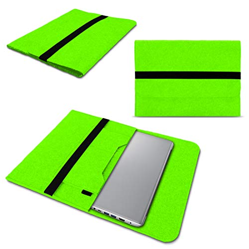 NAUC Lenovo Thinkpad Yoga 370 Tasche Hülle Filz Sleeve Case Schutzhülle Notebook Cover, Farben:Grün von NAUC