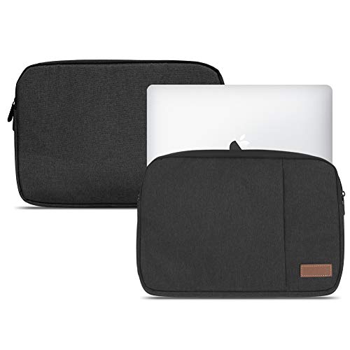 NAUC Notebook Sleeve Hülle Laptop Schutz Tasche Notebooktasche Ultrabook MacBook Grau Schwarz Blau Tablet, Notebook:Lenovo ThinkPad Yoga 260, Farbe:Schwarz von NAUC