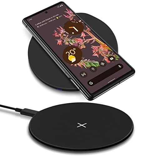NAUC Qi Ladegerät 15W Wireless kompatibel mit Google Pixel 8a / 8/8 Pro / 7a 7/7 Pro / 6/6 Pro/Fold Ladematte Kabellose Universal Schnell Ladestation Induktiver Charger, Farbe:Schwarz NAUC Qi Ladegerät 15W Wireless kompatibel mit Google Pixel 8a / 8/8 Pro / 7a 7/7 Pro / 6/6 Pro/Fold Ladematte Kabellose Universal Schnell Ladestation Induktiver Charger, Farbe:Schwarz von NAUC