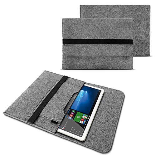 NAUC Schutztasche Hülle kompatibel mit Google Pixel Tablet 11 Zoll 2023 Tasche Schutzhülle Filz Sleeve Case Cover, Farben:Grau von NAUC