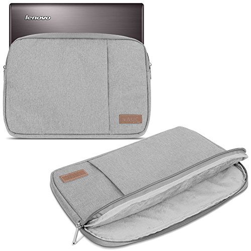 NAUC Sleeve Tasche kompatibel für Lenovo Thinkpad Yoga 370 Schutzhülle 13,3 Zoll Ultrabook Notebook Schutztasche Case Soft Cover, Farbe:Grau von NAUC