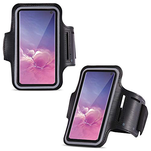 NAUC Sportarmband Handy Tasche kompatibel für Samsung Galaxy S10e Jogging Armcase Fitness Case Hülle von NAUC