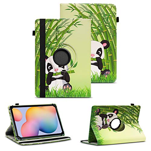 NAUC Tablet Hülle kompatibel für Samsung Galaxy Tab S6 Lite Tasche Schutzhülle Cover 360° Drehbar Case Ständer, Farben:Motiv 11 von NAUC
