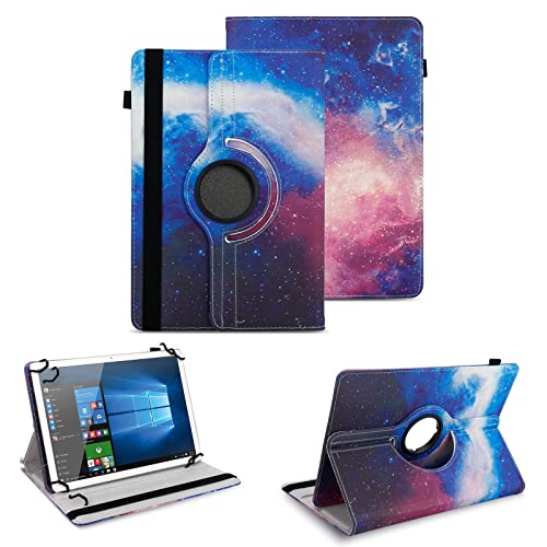 NAUC Tablet Hülle kompatibel für Samsung Galaxy Tab S6 Lite Tasche Schutzhülle Cover 360° Drehbar Case Ständer, Farben:Motiv 17 von NAUC