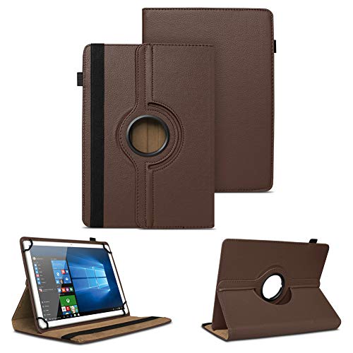 NAUC Tablet Schutzhülle kompatibel mit Blackview Tab 80 / Tab 70 10.1 Zoll Hülle 360 Grad Drehbar Tasche für Tablets ultradünne Kunstleder Tablethülle Standfunktion Case, Farben:Braun NAUC Tablet Schutzhülle kompatibel mit Blackview Tab 80 / Tab 70 10.1 Zoll Hülle 360 Grad Drehbar Tasche für Tablets ultradünne Kunstleder Tablethülle Standfunktion Case, Farben:Braun von NAUC
