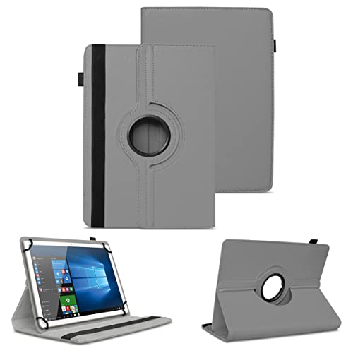 NAUC Tablet Schutzhülle kompatibel mit Blackview Tab 80 / Tab 70 10.1 Zoll Hülle 360 Grad Drehbar Tasche für Tablets ultradünne Kunstleder Tablethülle Standfunktion Case, Farben:Grau NAUC Tablet Schutzhülle kompatibel mit Blackview Tab 80 / Tab 70 10.1 Zoll Hülle 360 Grad Drehbar Tasche für Tablets ultradünne Kunstleder Tablethülle Standfunktion Case, Farben:Grau von NAUC