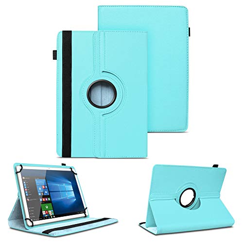 NAUC Tablet Schutzhülle kompatibel mit Blackview Tab 80 / Tab 70 10.1 Zoll Hülle 360 Grad Drehbar Tasche für Tablets ultradünne Kunstleder Tablethülle Standfunktion Case, Farben:Türkis NAUC Tablet Schutzhülle kompatibel mit Blackview Tab 80 / Tab 70 10.1 Zoll Hülle 360 Grad Drehbar Tasche für Tablets ultradünne Kunstleder Tablethülle Standfunktion Case, Farben:Türkis von NAUC