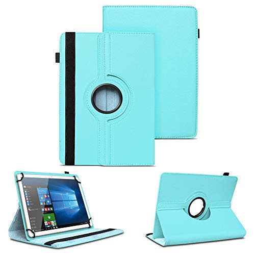 NAUC Universal Tasche Schutz Hülle Tablet Schutzhülle Tab Case Cover Bag Etui 10 Zoll, Farben:Hellblau, Tablet Modell für:Lenovo Tab 2 A10-70 von NAUC